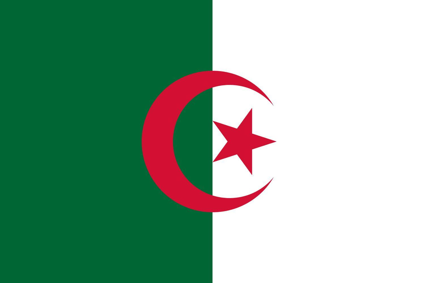 Algeriet flagga