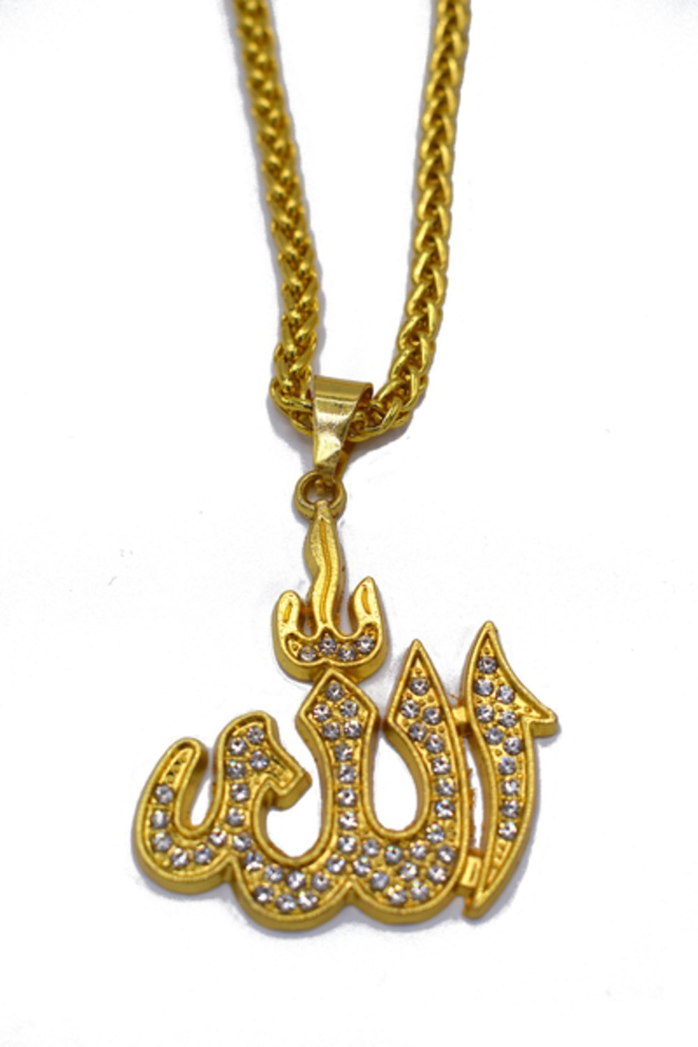 Allah Iced necklace