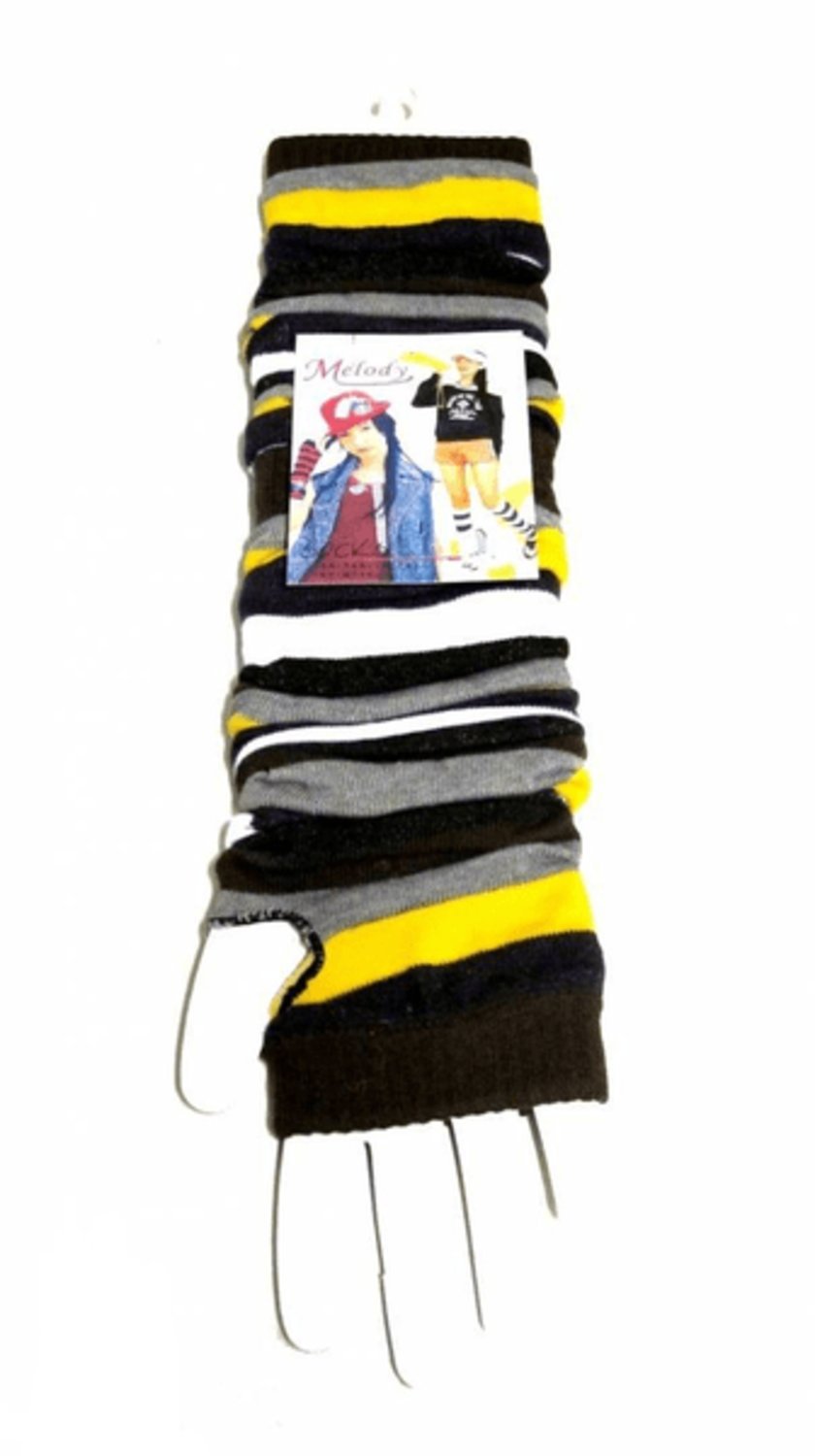 Arm warmers - Wrist warmers - Striped