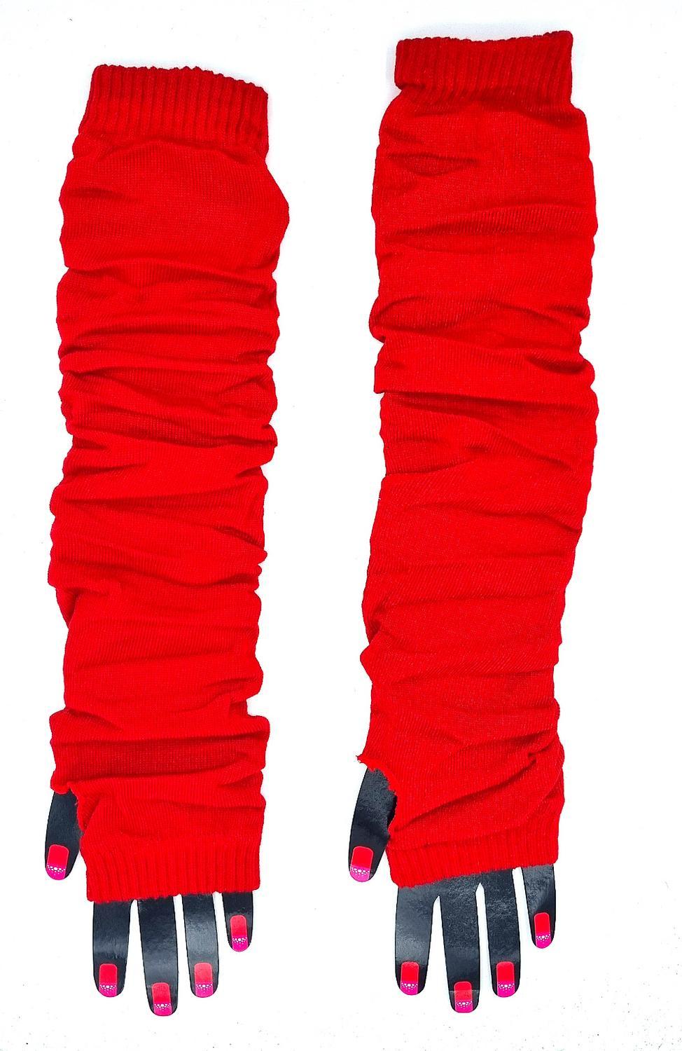 Arm warmers - Wrist warmers - Red