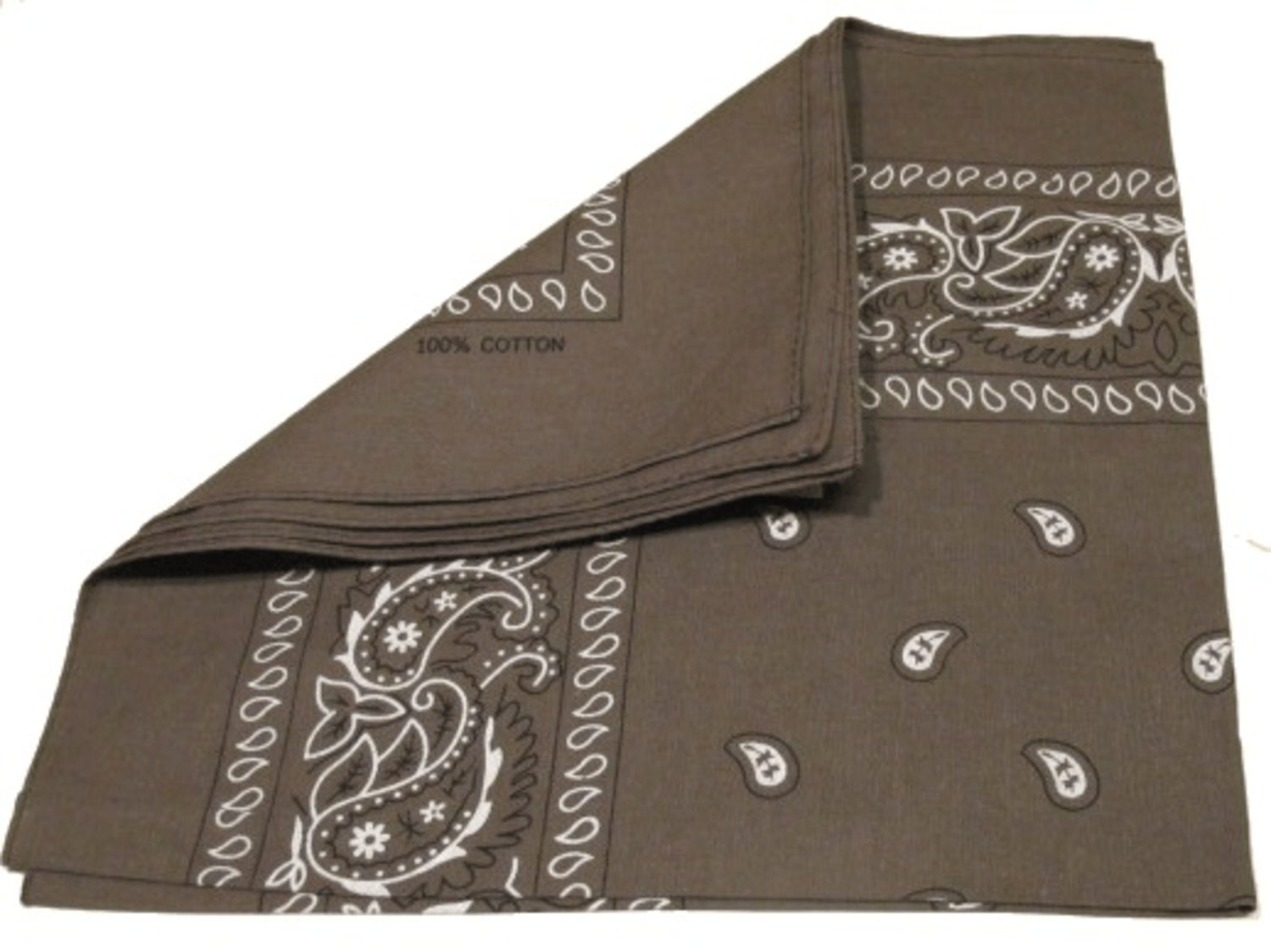 Bandana scarf Paisley brun - Hiprock 