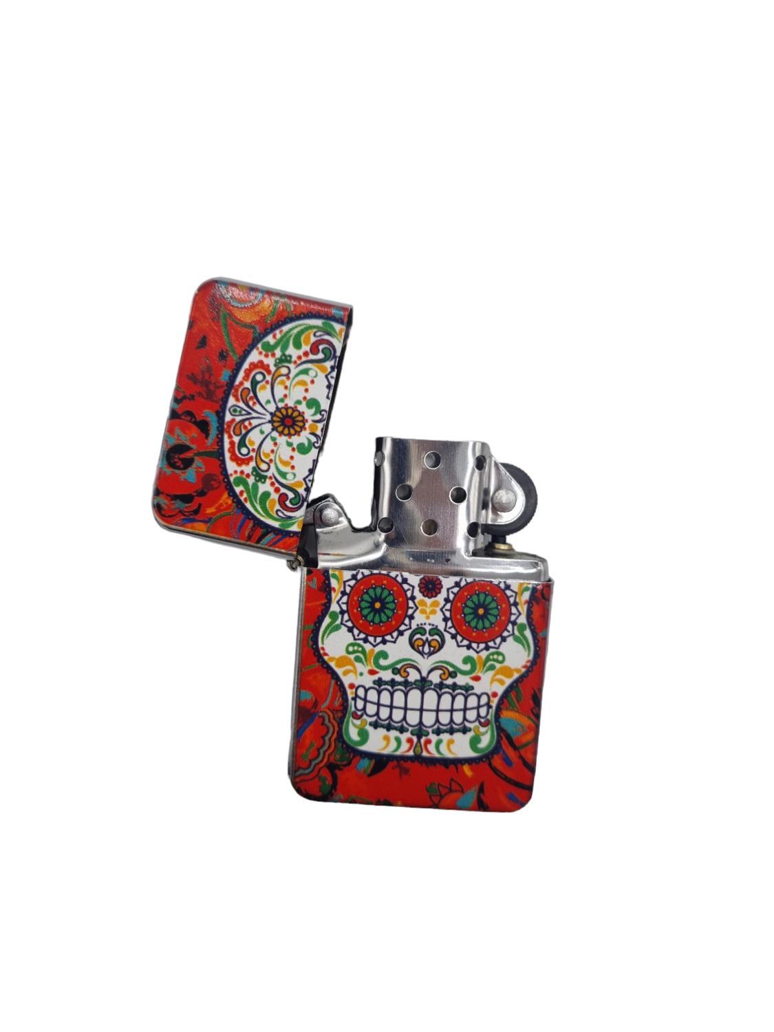 Petrol Lighter - Skull