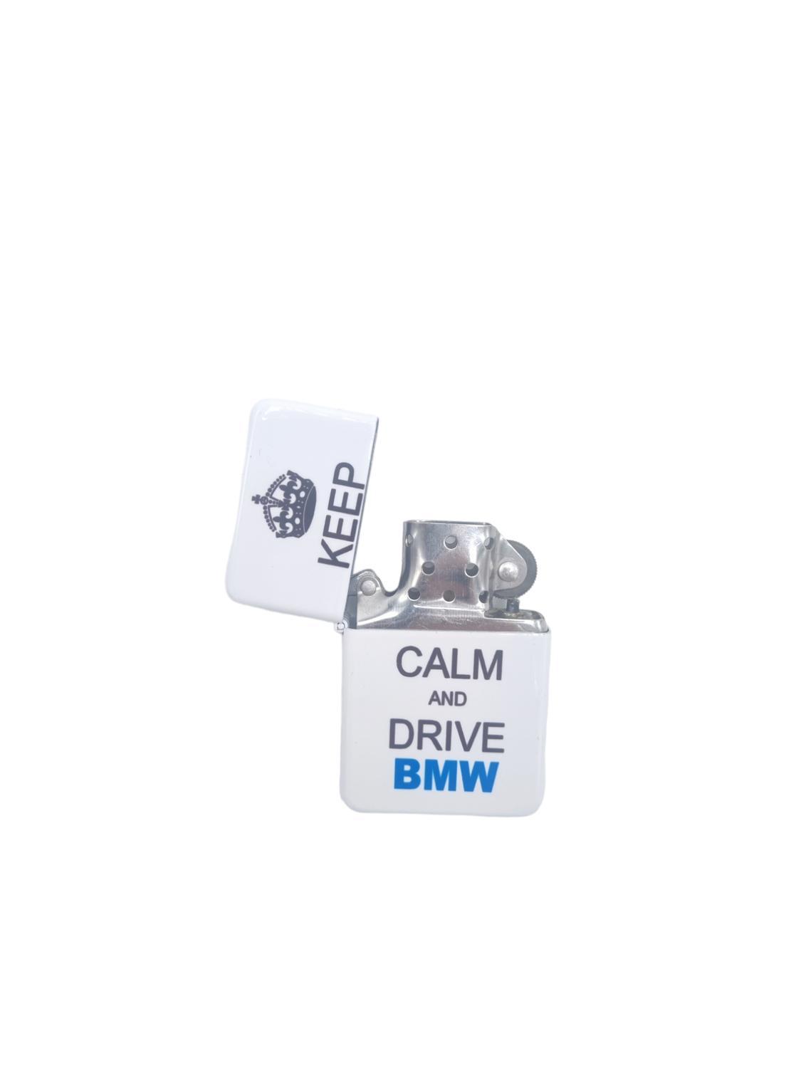 Petrol lighter Keep calm and drive BMW