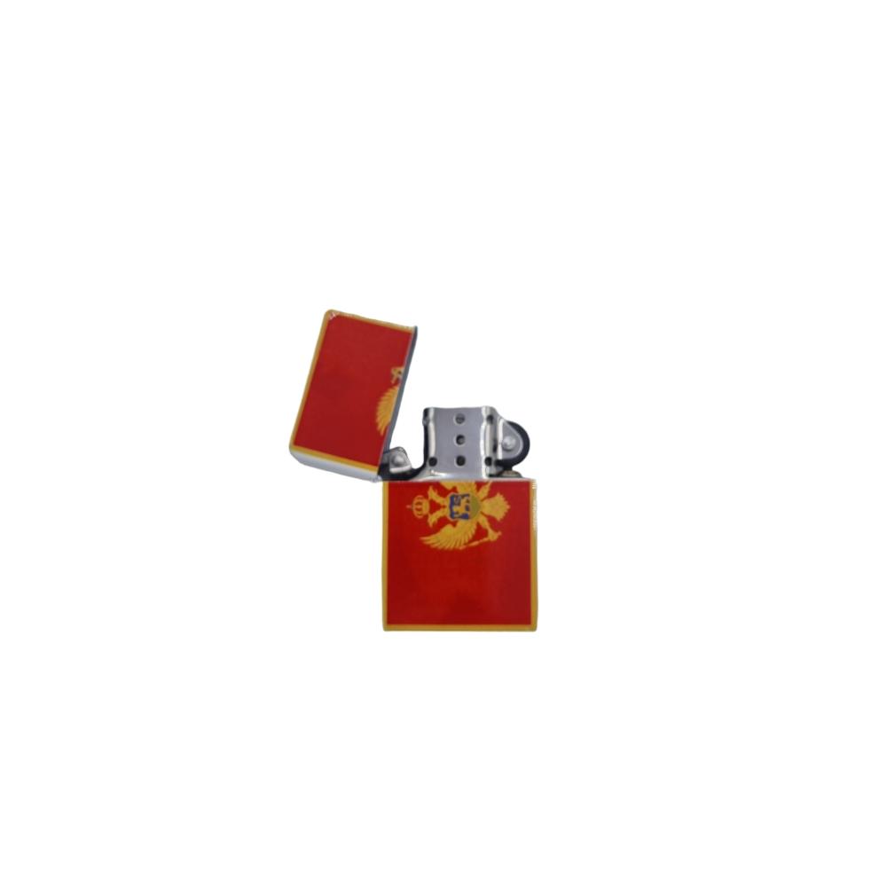 Petrol lighter - Montenegro flag