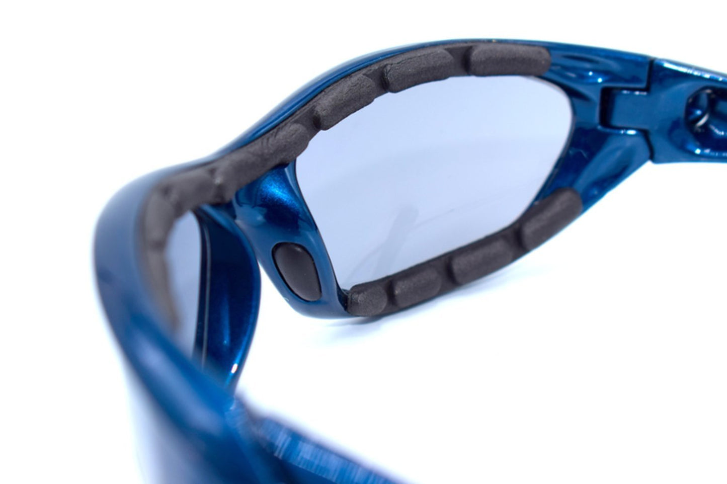 Blue sports sunglasses