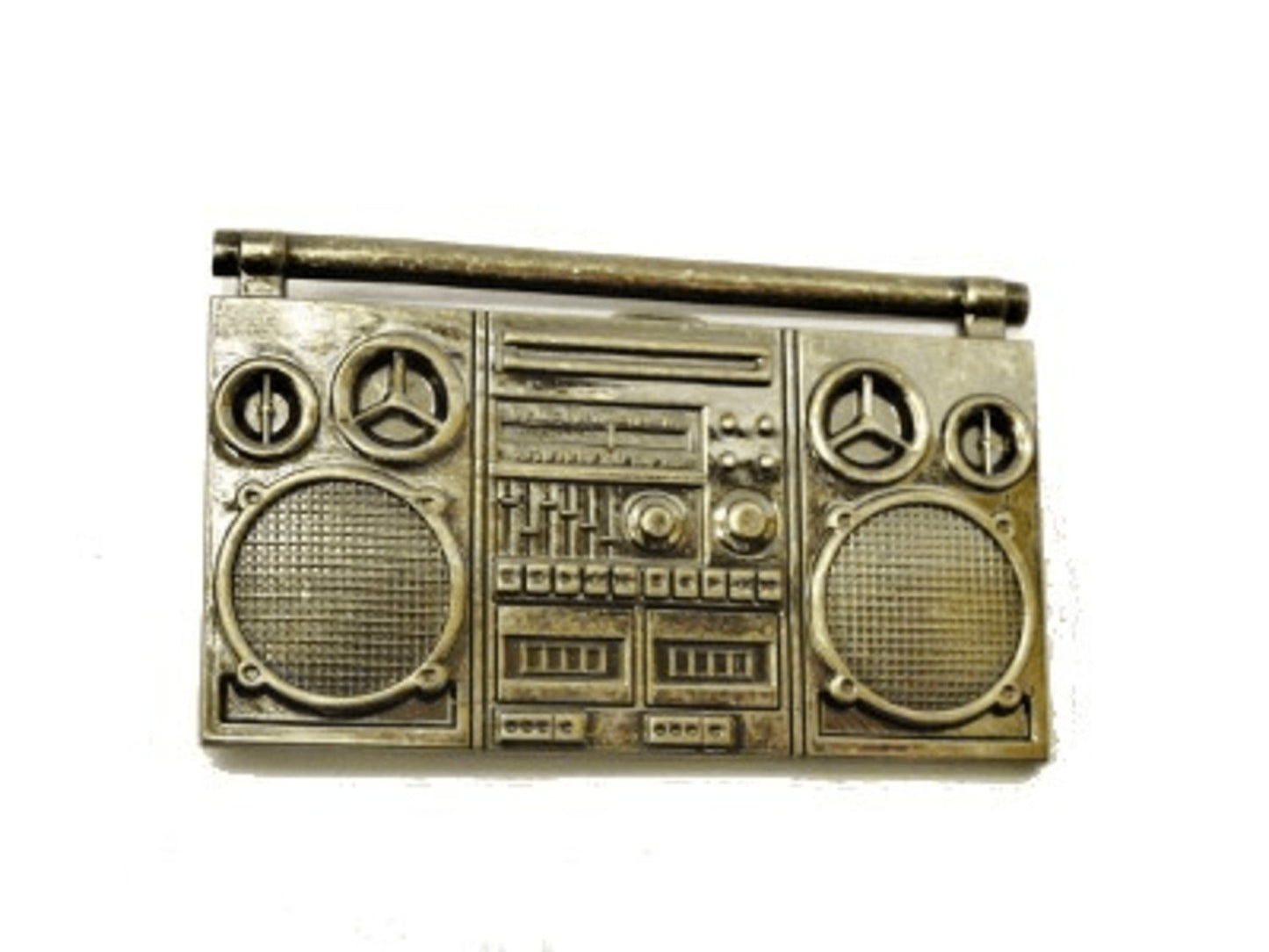 Belt buckle Radio tape