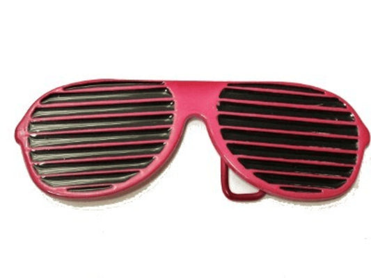 Belt Buckle - Pink Shutter Shades