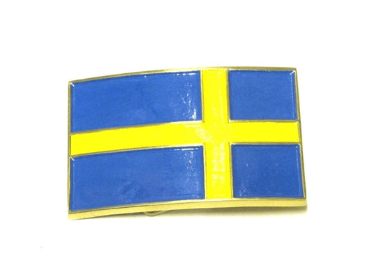 Belt buckle - Sweden Flag