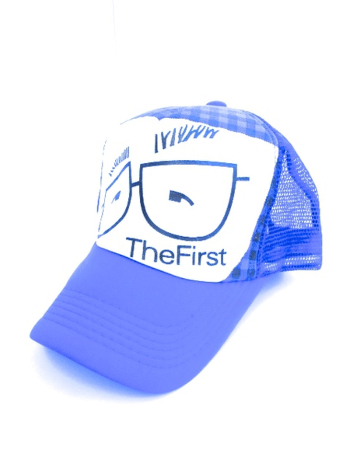 Blue trucker cap Nerd