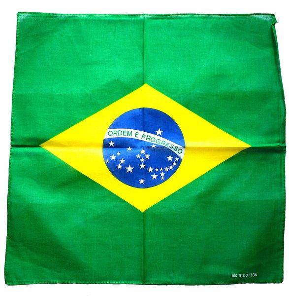 Brasil Bandana scarf