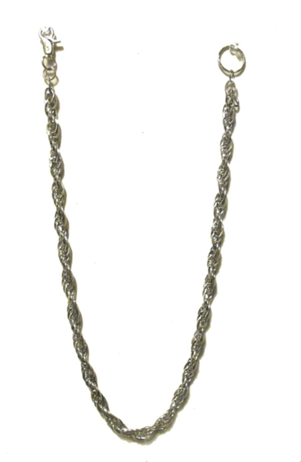 Trouser chain Silver colored chain