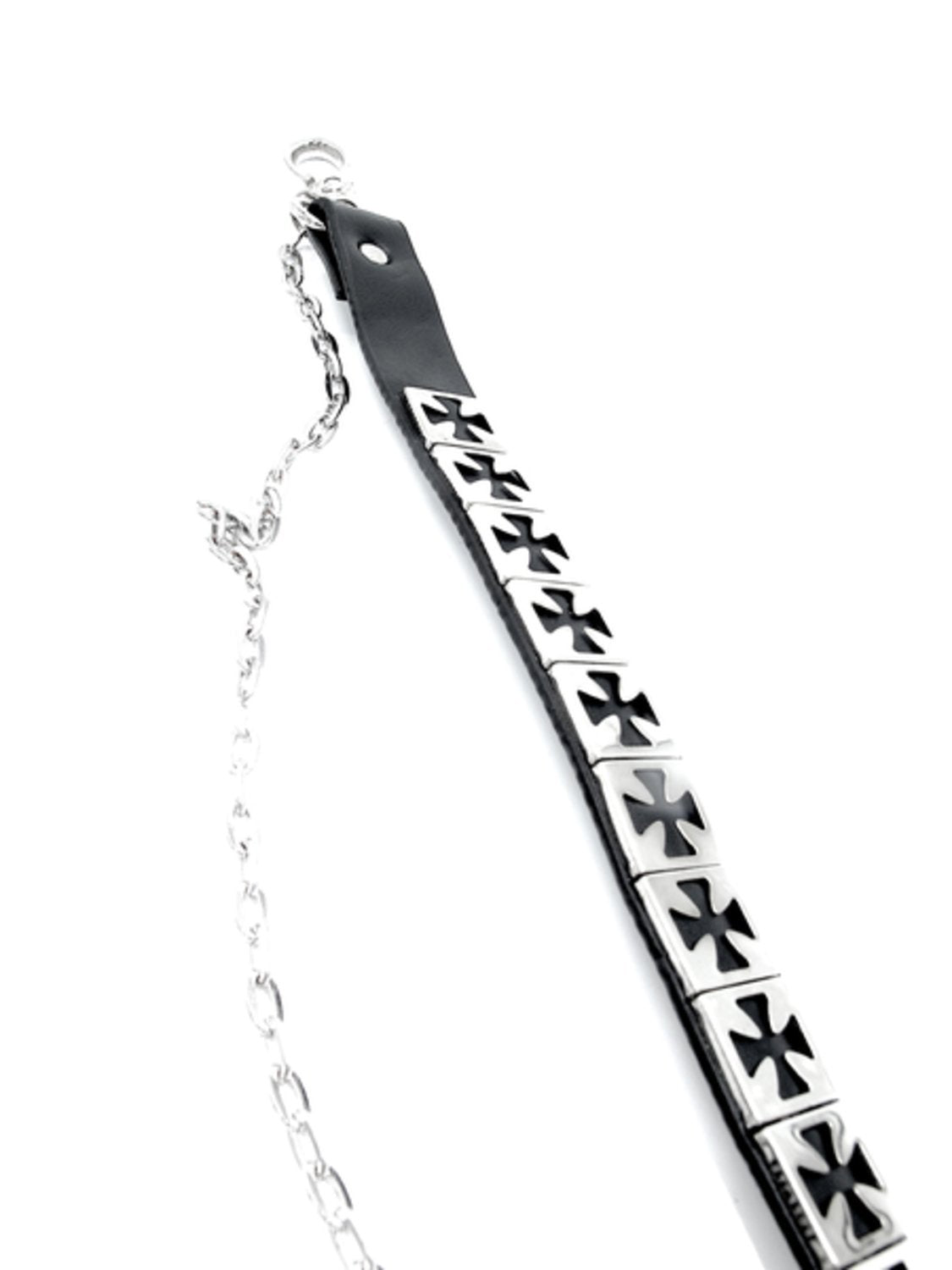 Trouser chain with Maltese cross