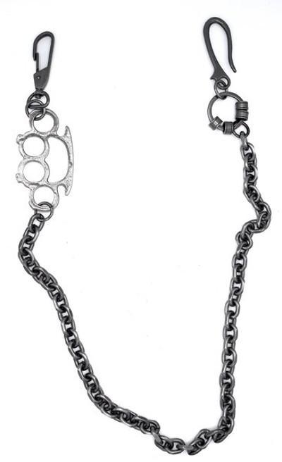 Pants chain with ankle braces