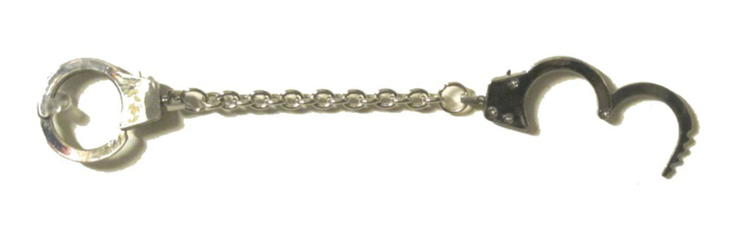 Trouser chain with two hand claws