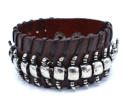 Centipede brun armband