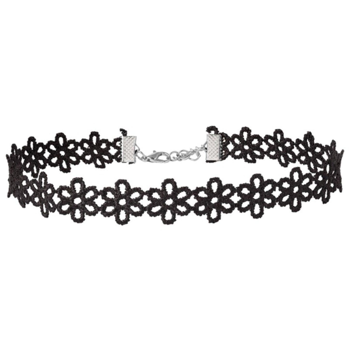 Choker Halsband - Blommor