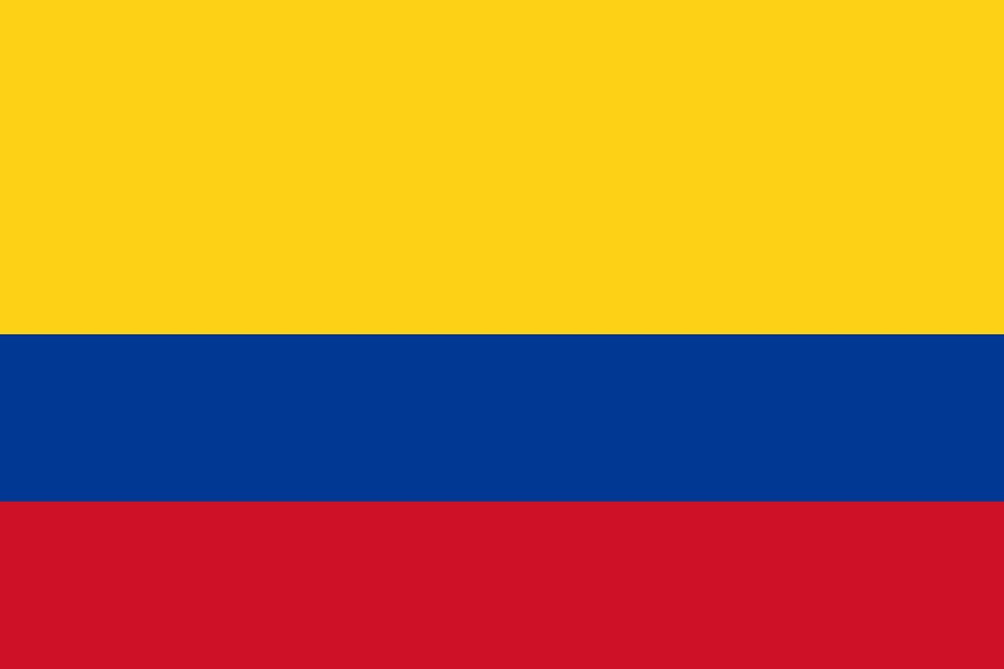 Colombia flagga - Hiprock 