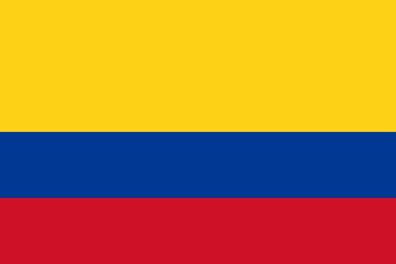 Colombia flagga - Hiprock 