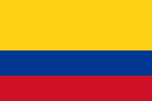 Colombia flagga - Hiprock 