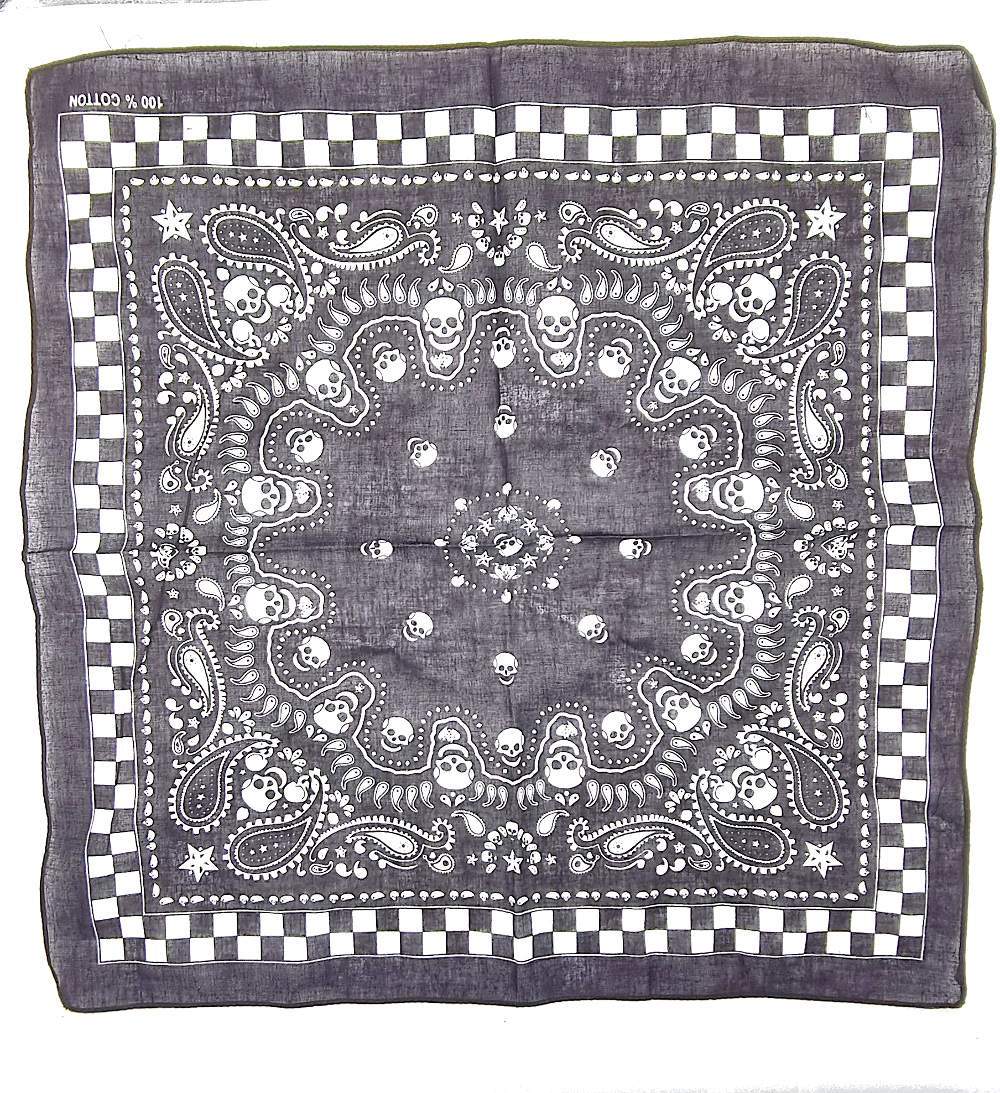 Dödskalle Bandana scarf - Hiprock 