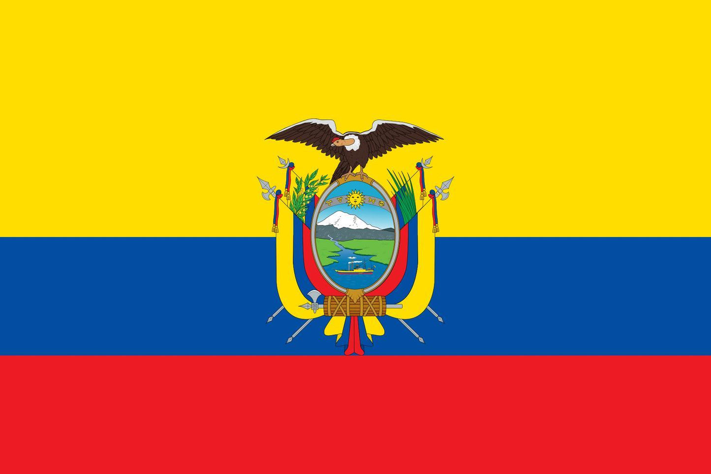 Ecuador flagga