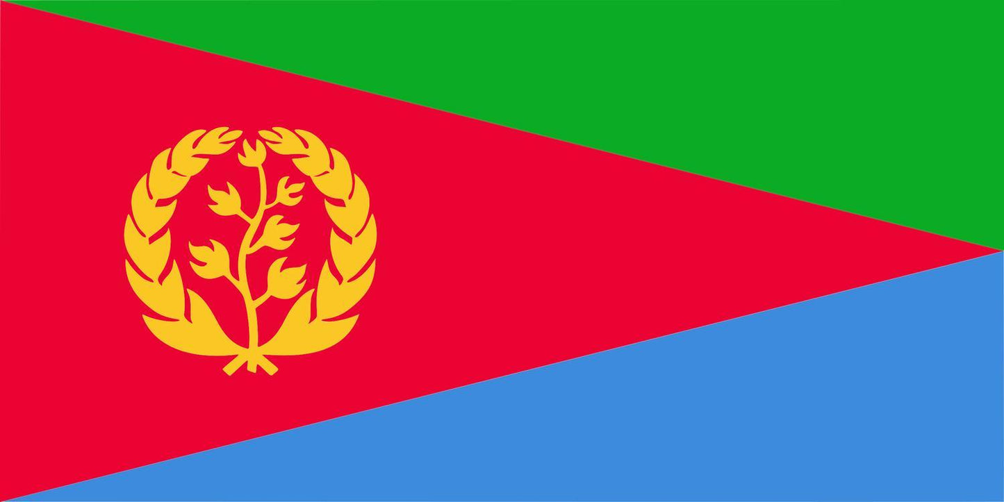 Eritreas flagga - Hiprock 