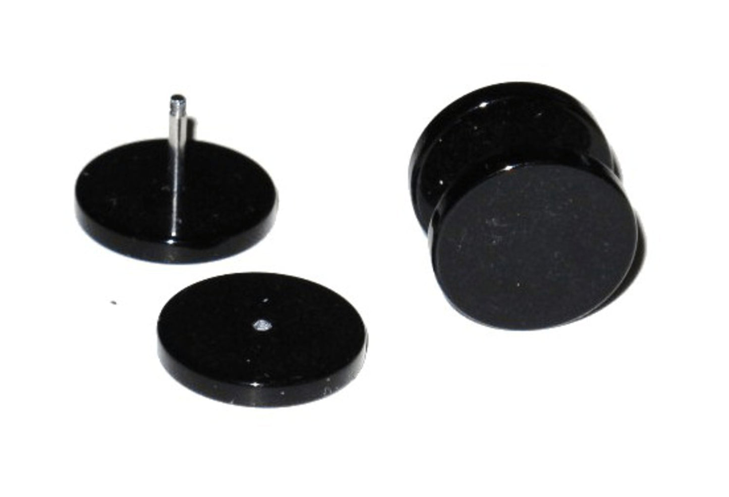 Fake Plug - Black- 8 mm