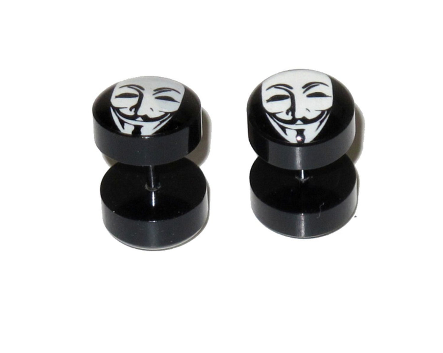 Fake plug Anonymous - a pair