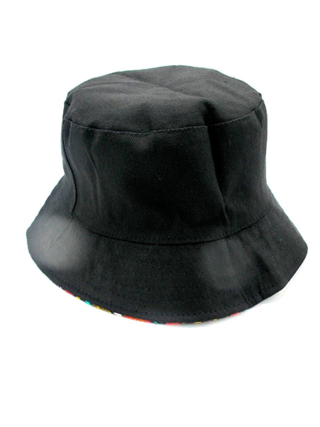 Fiskemössa Bucket hat blommor