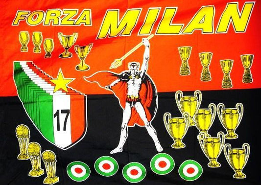 Flagga - AC Milan