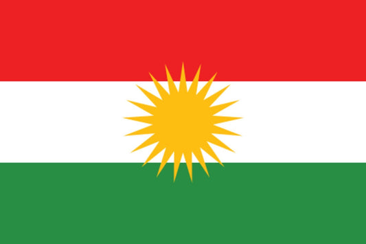 Flagga - Kurdistan - Hiprock 