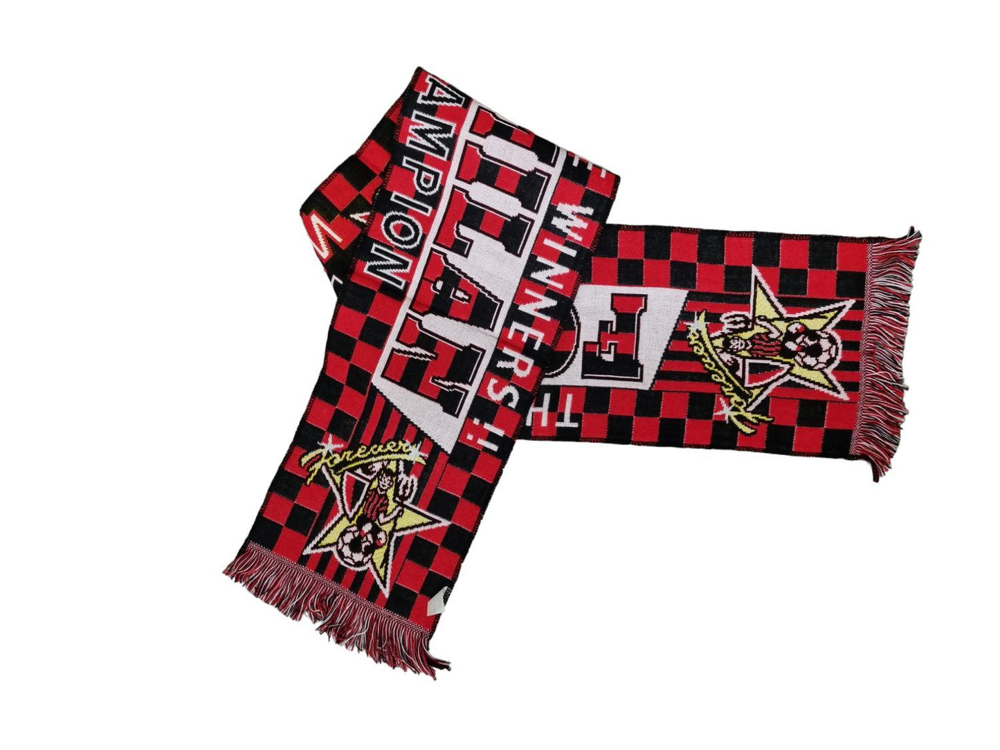 Football scarf Forza Milan