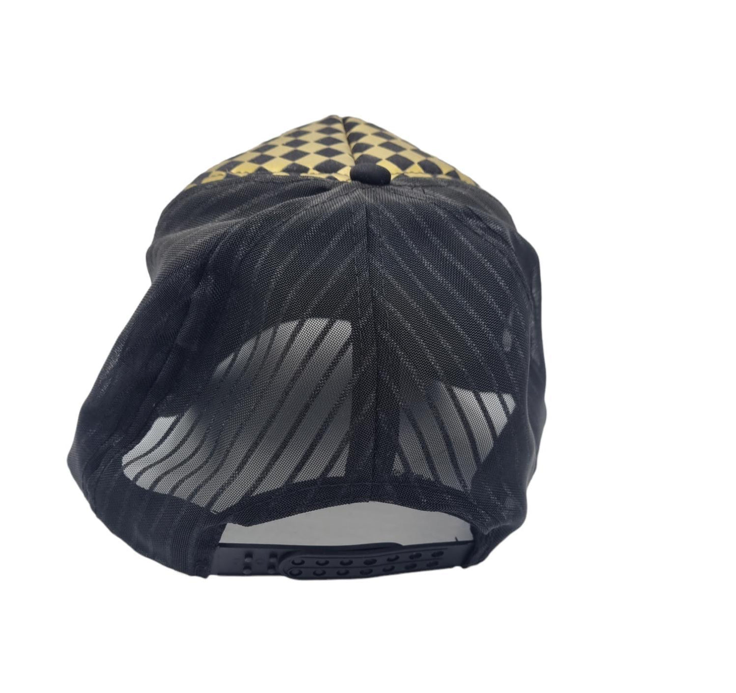 Gold Checkered - Trucker keps