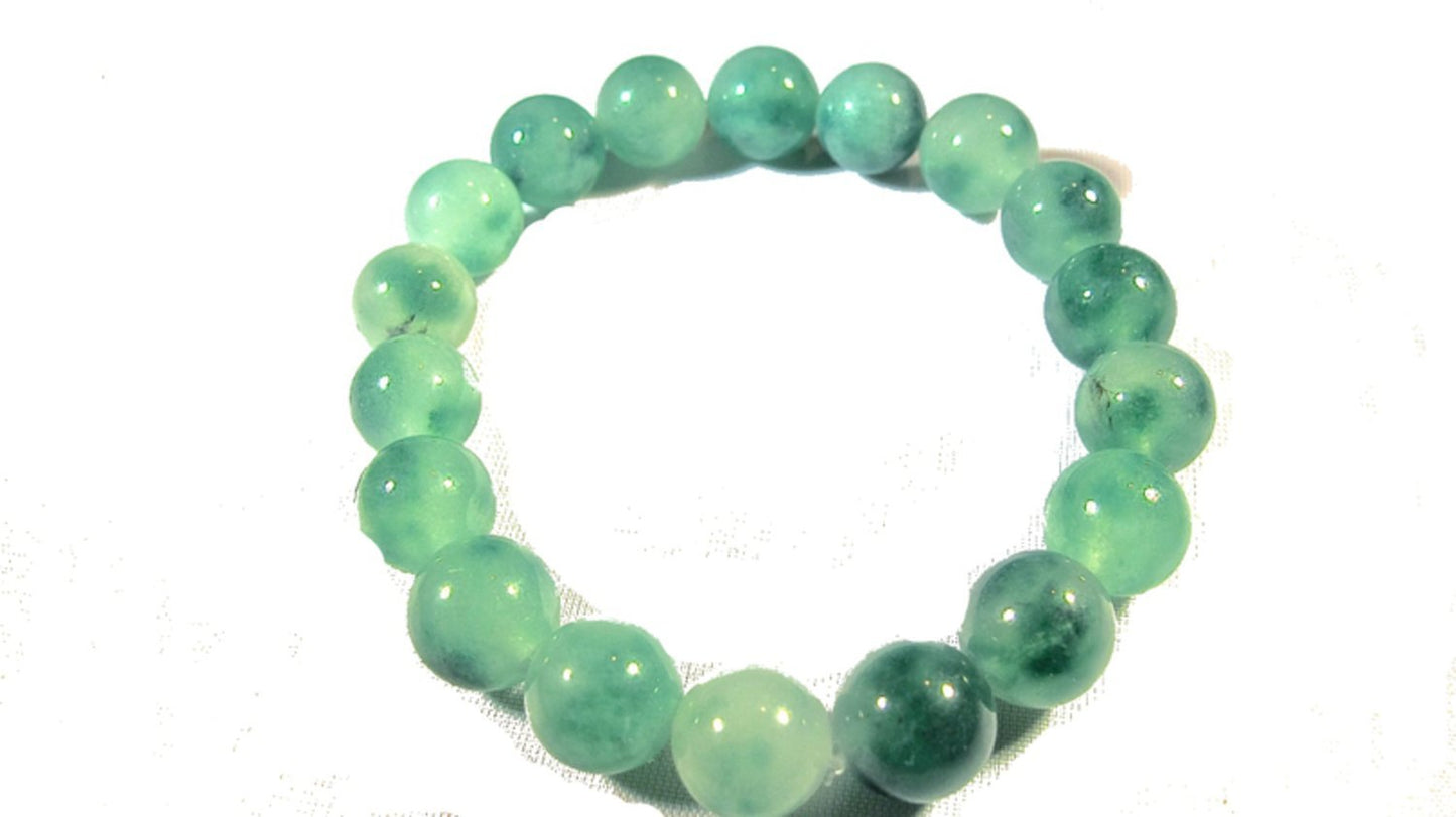 Green stone bracelet