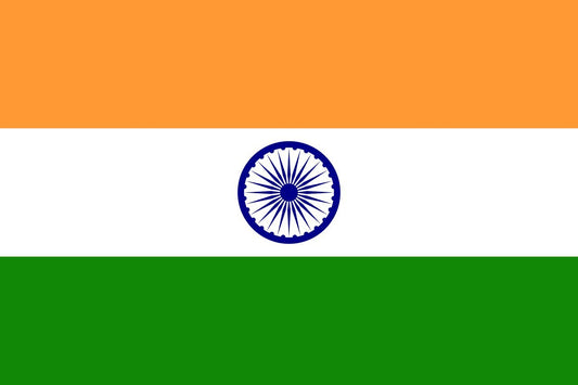 Indiens flagga