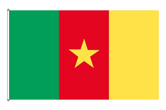 Kamerun Flagga - Hiprock 