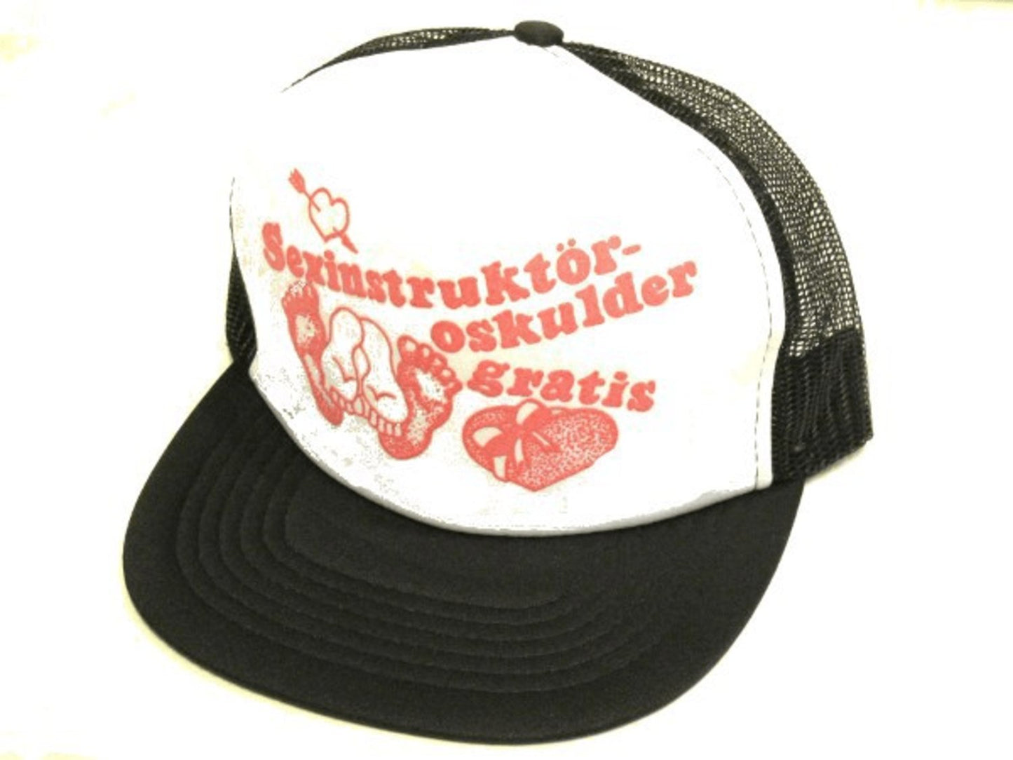 Cap trucker cap - "Sex Instructor, Virgins Free"