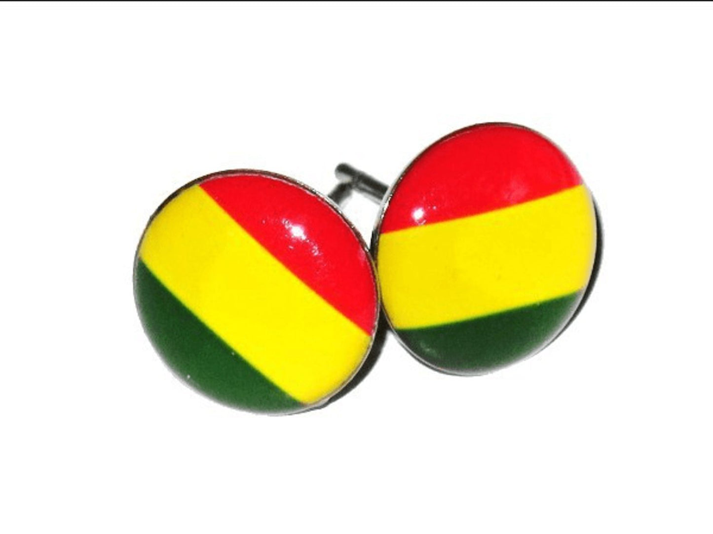 Stud earrings - Rasta