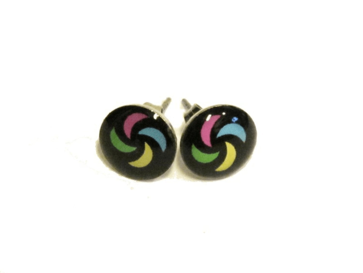 Stud earrings - Spin