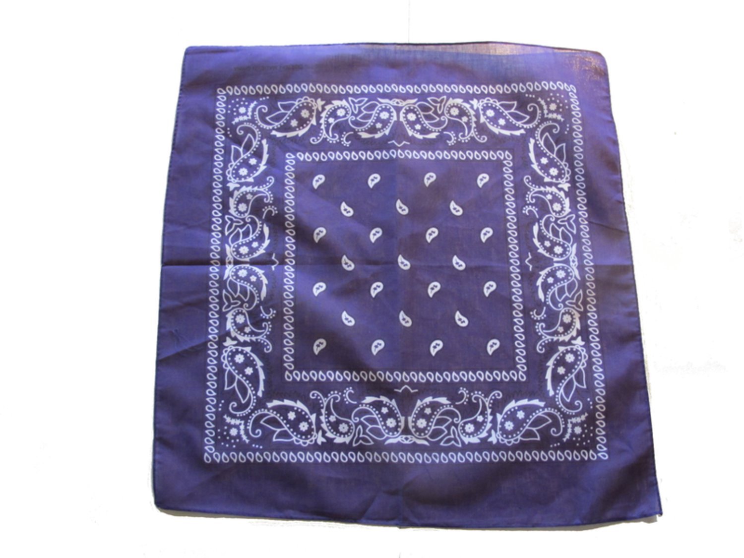 Lila Bandana Paisley Scarf - Hiprock 