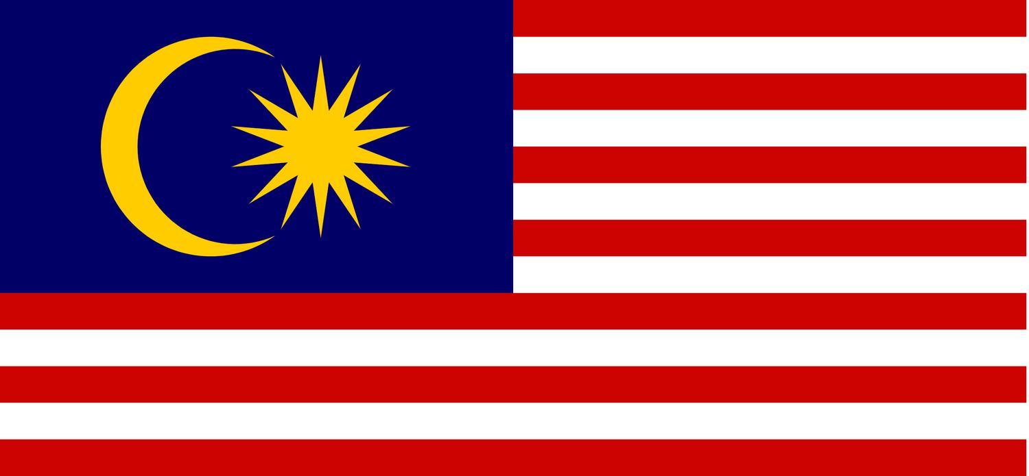 Malaysia flagga - Hiprock 