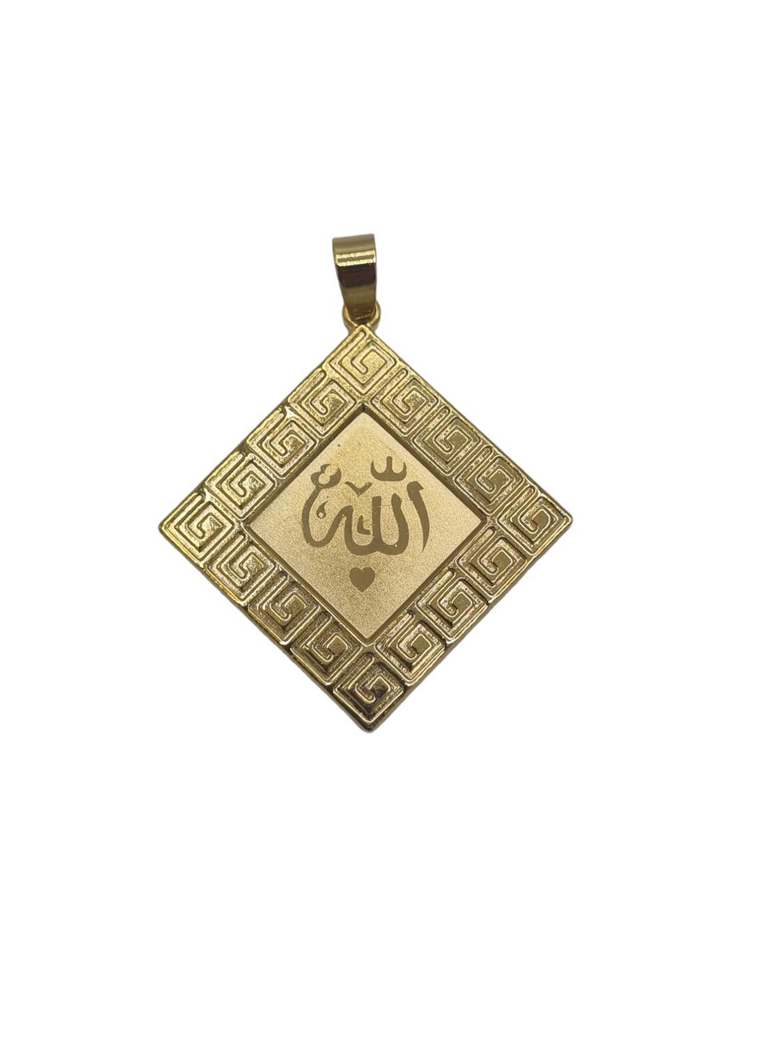 Medaljong  ALLA  (Gud på arabiska)