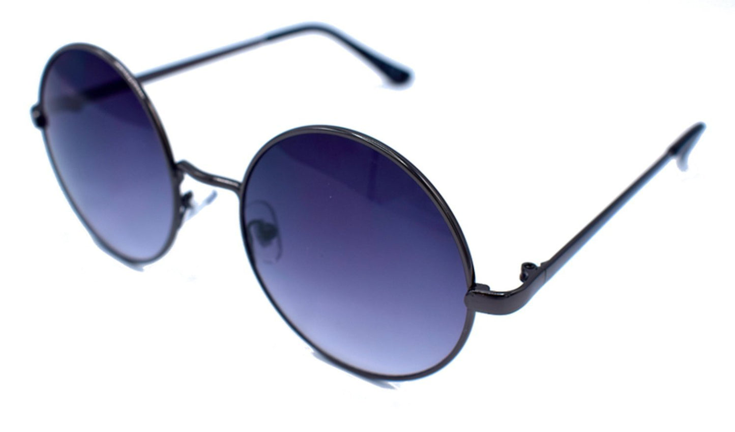 Dark round sunglasses