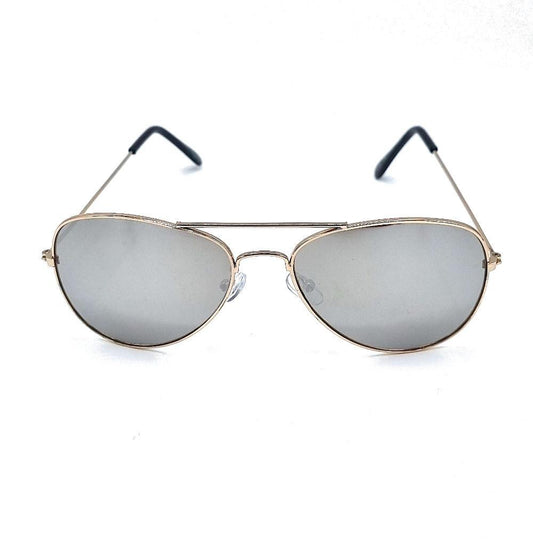 Pilot sunglasses Steel - mirror lenses