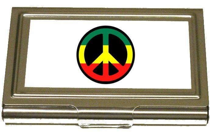 Rasta Peace card holder