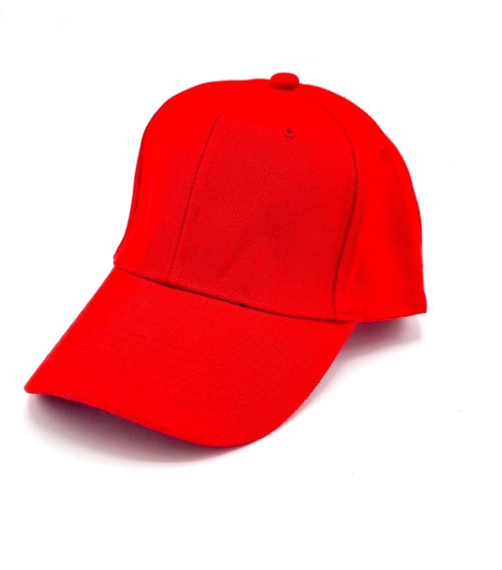 Red cap Unisex Baseball cap