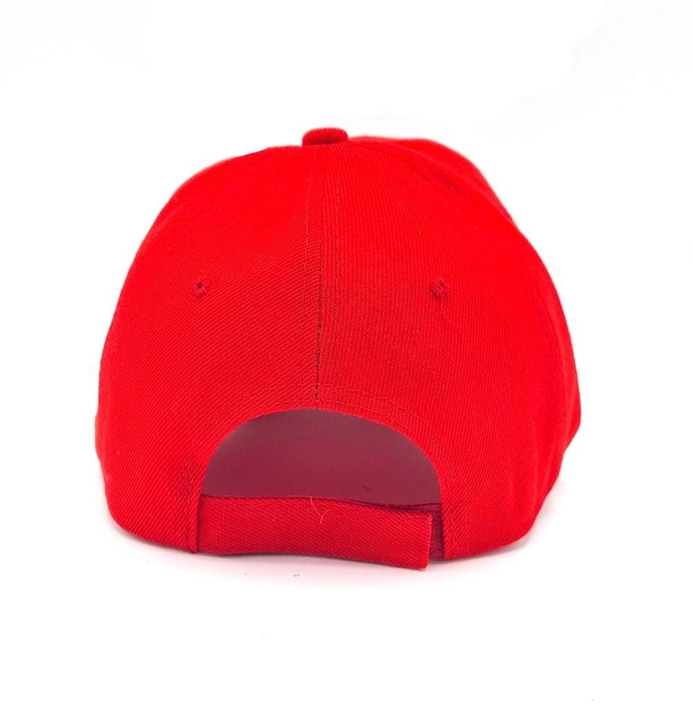 Red cap Unisex Baseball cap