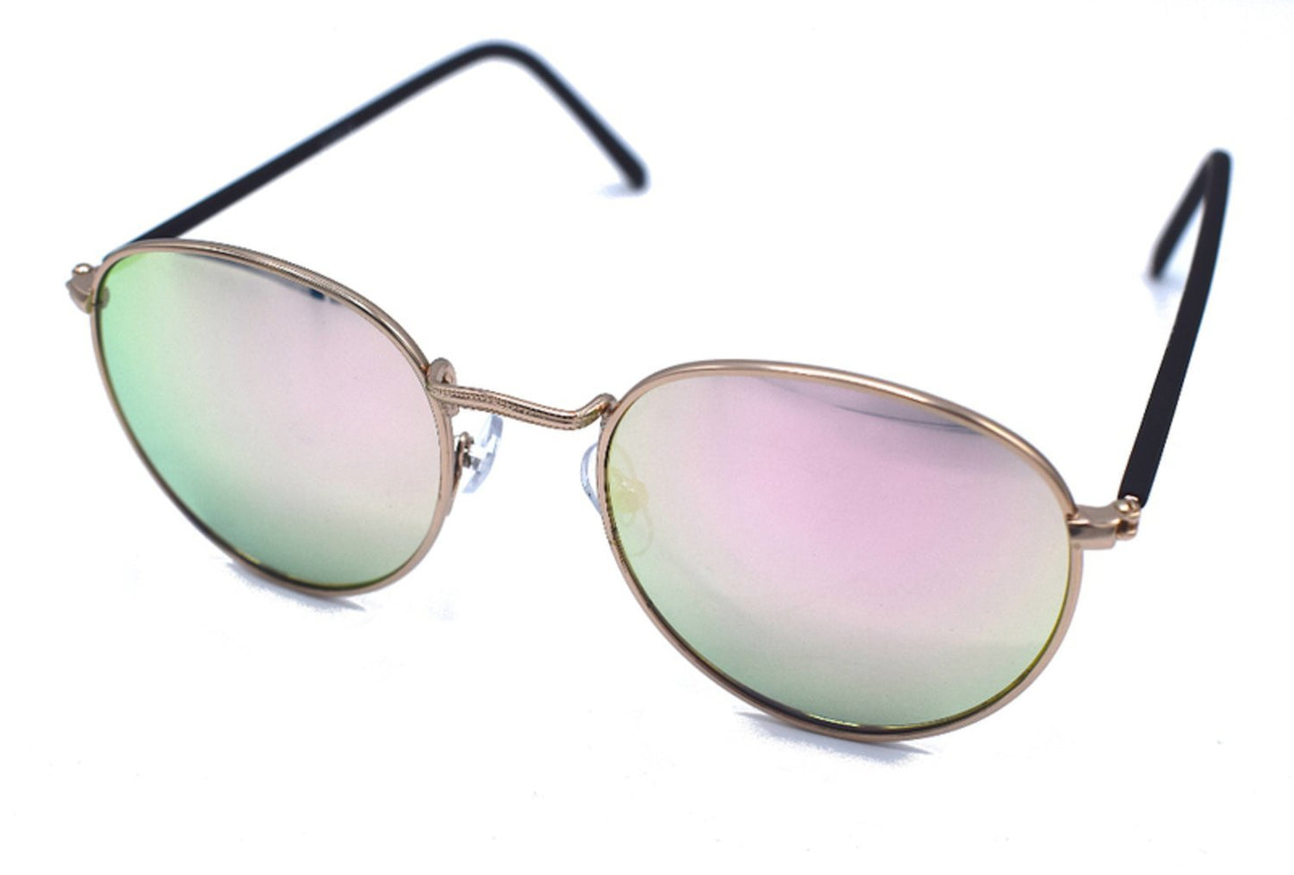 Pink mirror sunglasses