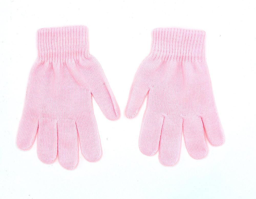 Pink gloves