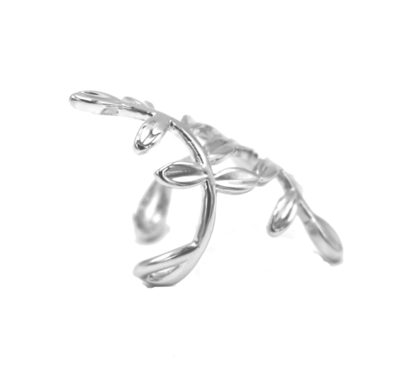 Silverfärgad Ear Cuff